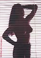 Colleen in partial silhouette...